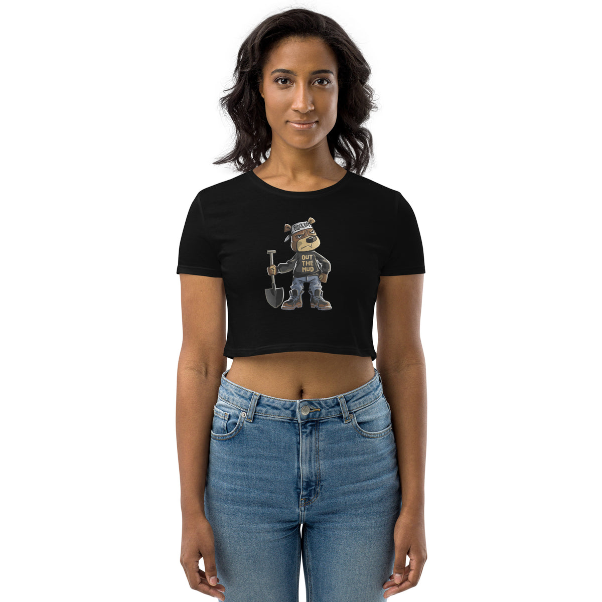 OTM Teddy Bear Crop Top