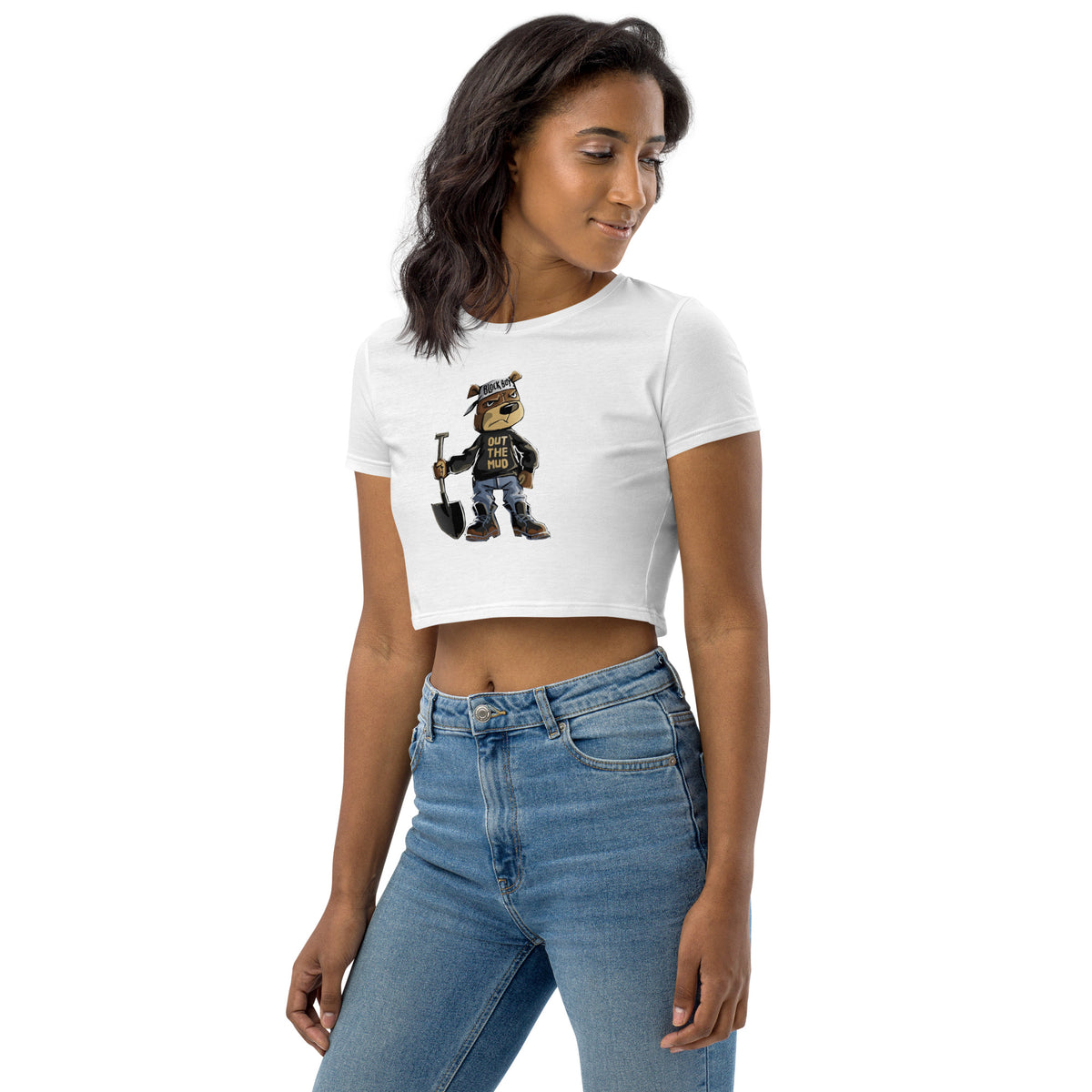 OTM Teddy Bear Crop Top